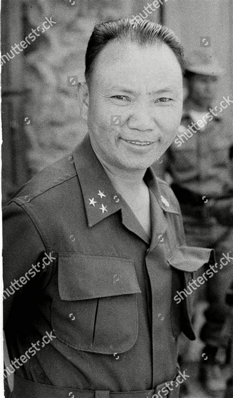 Maj Gen Vang Pao Leader Ciafunded Editorial Stock Photo Stock Image