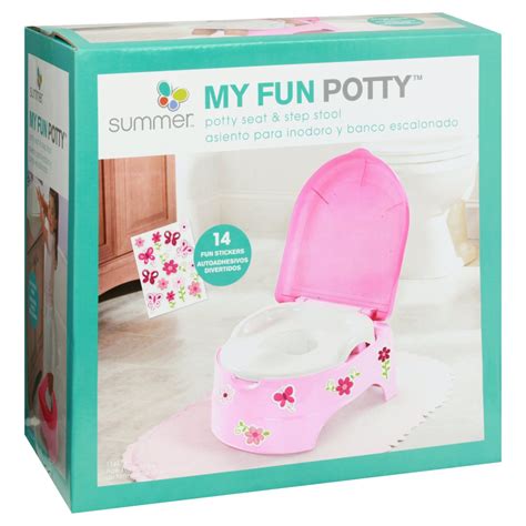 Summer Infant My Fun Potty Pink Shop Potty Seats And Stools At H E B