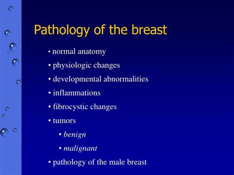 Ppt Pathology Of The Breast Powerpoint Presentation Free Download