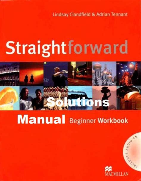 Savesave solucionario workbook.pdf for later. Solucionario Straightforward Beginner, First Edition - MacMillan | Solucionarios