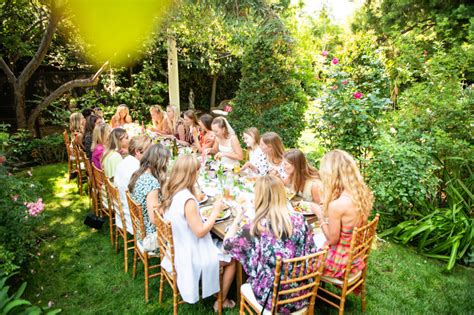 How To Throw An Elegant Backyard Bridal Shower Steven Cotton Photography