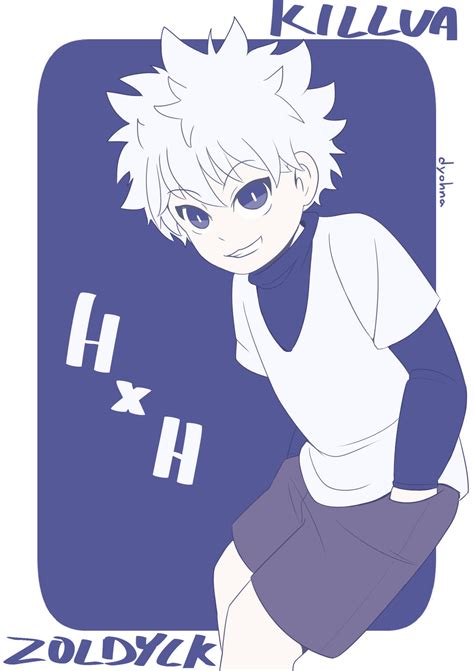 Killua Zoldyck By Dyohna On Deviantart