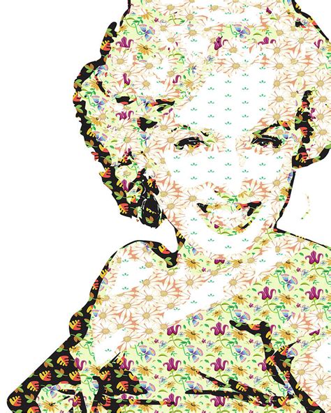Marilyn Monroe In Flowers Digital Art By Nancy Davis Fine Art America