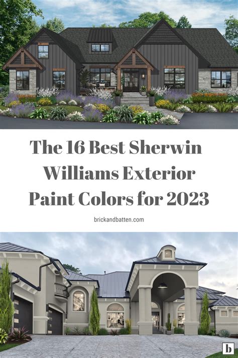 The 16 Best Sherwin Williams Exterior Paint Colors For 2023 Best