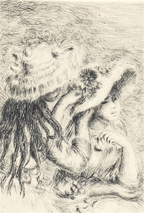 Pierre Auguste Renoir 1841 1919 Le Chapeau épinglé Christies