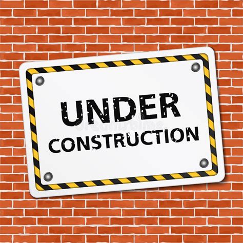 Under Construction Stock Vector Illustration Of Construction 13376158