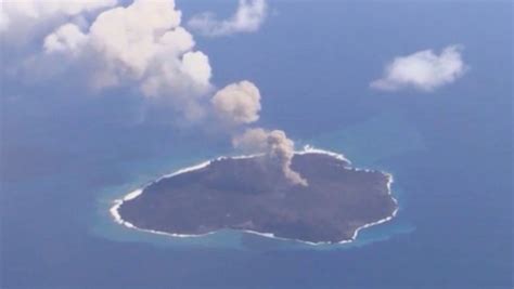 Dramatic New Video Shows Volcano Forming An Island