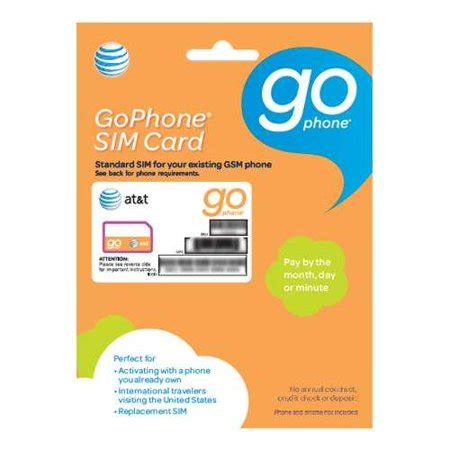 An at&t 3g sim card for mobile phones might be something you want to consider if youre going to be holidaying in the united states in the near future. AT&T GoPhone SIM Card Starter Kit - Bring your OWN Phone & enjoy America's Best Network! (No ...