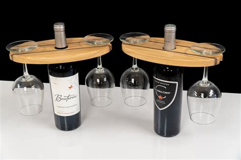Wine Bottle And Glass Display Template