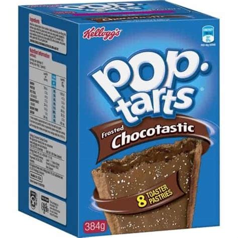 buy kelloggs pop tarts frosted chocotastic 8 pack online worldwide delivery australian food shop