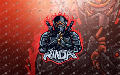 Spectacular Ninja Mascot Logo Ninja Esports Logo For