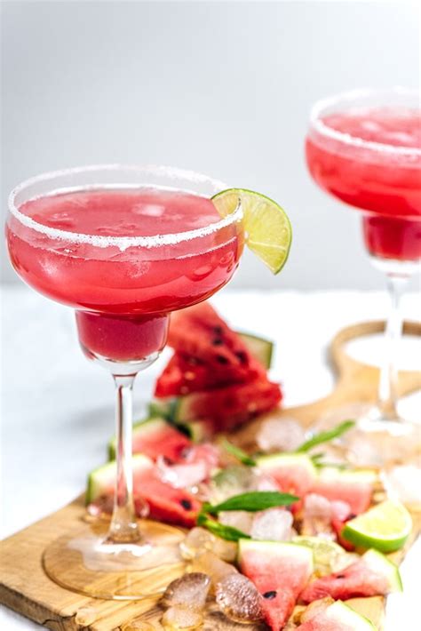 Mint Watermelon Margarita Give Recipe