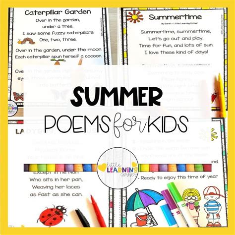 Acrostic Poem Examples Summer