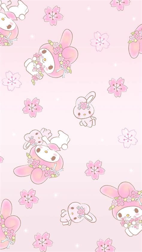 Kawaii My Melody Wallpapers Wallpaper Cave