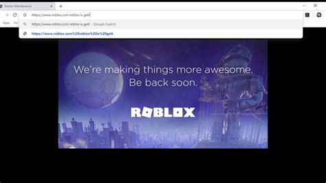 Roblox Maintenance Youtube