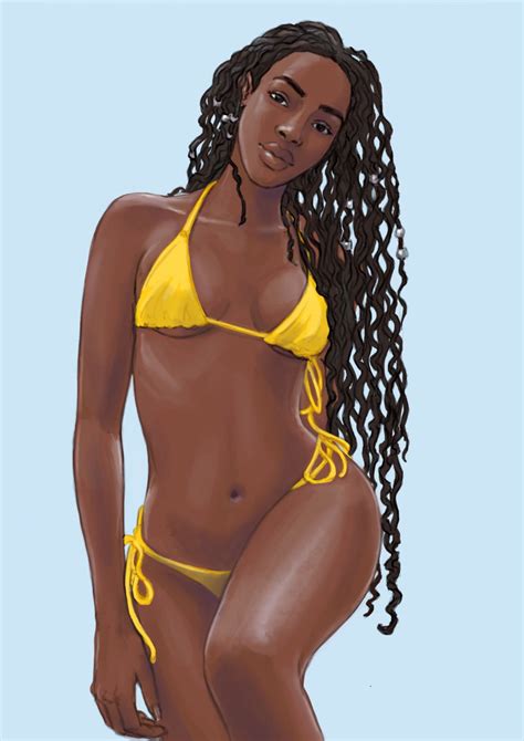 Drawings Of Women In Bikinis Allenellena
