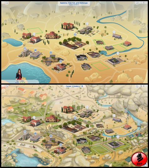 Creative Corner Bast Sims 2 Sims 3 Sims 4 View Of Map Cities Sims 4