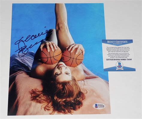 Jeanie Buss Autographed X Color Photo Lakers Beckett COA At