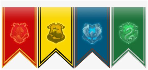 Hogwarts House Banner Logos Best Banner Design