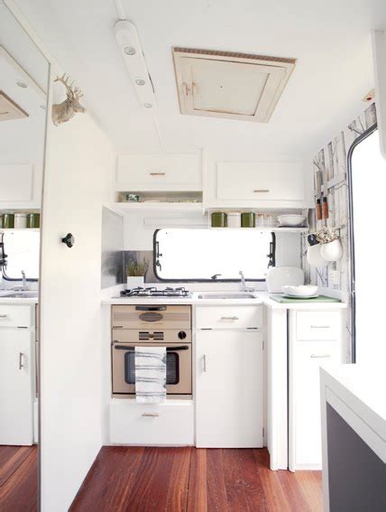 What are some good storage ideas for caravans? Super Cool and Practical Caravan Interior Design - DigsDigs