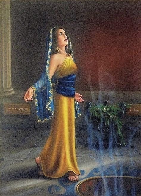 The Oracle Of Delphi Painting By Linda Sosangelis Pixels