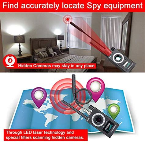 It allows its users to detect hidden camera and microphone just by using an android phone. Anti Spy Hidden Camera Detector, Wireless RF Bug Hidden ...