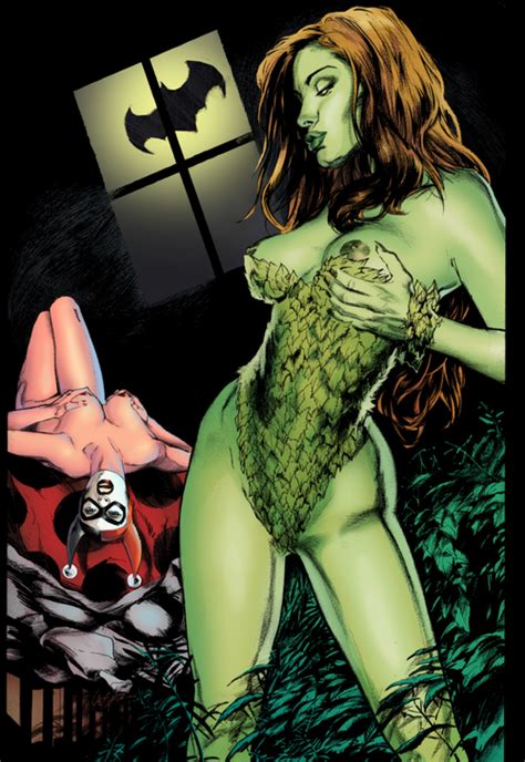 Dc Comics Bisexual Babes Harley Quinn And Poison Ivy Lesbian Sex