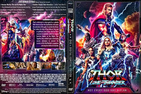 Cover Addict Thor Love And Thunder 2022 Dvd Cover