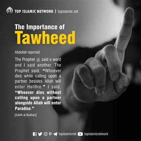 The Importance Of Tawheed True Repentance Islam Sayings