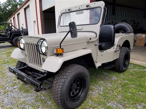 Made By Mitsubishi 1987 Willys Jeep Cj3b Military For Sale
