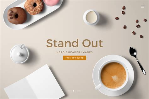 Download Kitchen Ready Header Free Scene | Mockup World HQ