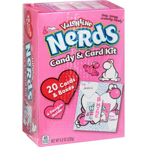 Nerds Candy And Card Kit Valentine Packaged Candy Carlie Cs