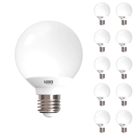 Best Ge Led 40w Equivalent Decorative Globe Vanity Light Bulbs Home Easy