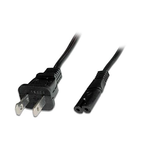 Mudah untuk kita gunakan 3 pin plug kerana plug socket senang dijumpai. 2m USA Power Cable 2-Pin Plug to IEC C7 Socket | Lindy ...
