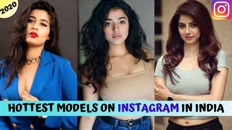 Top 10 Hottest Models On Instagram In India 2020 Explorers Youtube