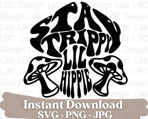 Stay Trippy Svg Hippie Svg Para Camisas Psychedelic Svg Etsy