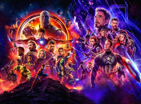 Avengers Infinity War And Endgame Poster Wallpaperhd Superheroes