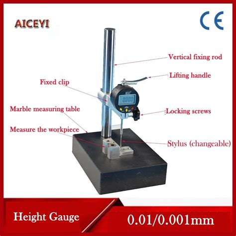 Wholesaler 0 127mm001mm High Accuracy Digital Height Measuring