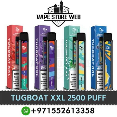 Tugboat XXL Puff Disposable Vape In Dubai UAE Vape Store Web