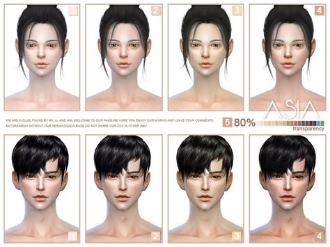 S Club Wmll Ts4 Asian Skintones30 All Age The Sims 4 Catalog Sims