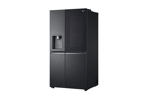 Lg Refrigerador Side By Side Lg Ls66sxtc Linearcooling™ 238 P3 Matte Black Steel Lg