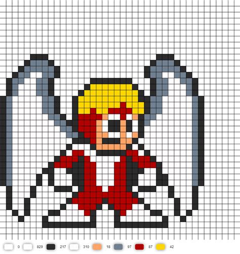 Angel Pixel Art 31 Idées Et Designs Pour Vous Inspirer En Images