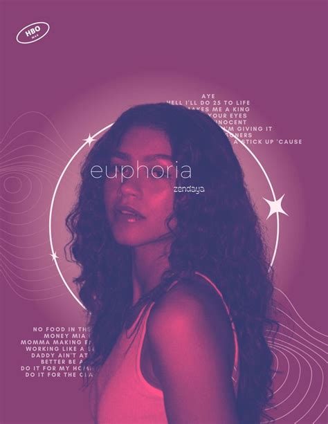 Zendaya Euphoria Poster In 2024 Zendaya Euphoria Hbo