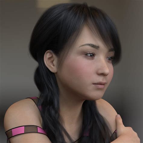 Akira Beautiful Asian Teen For Genesis Female Daz Content By Warloc
