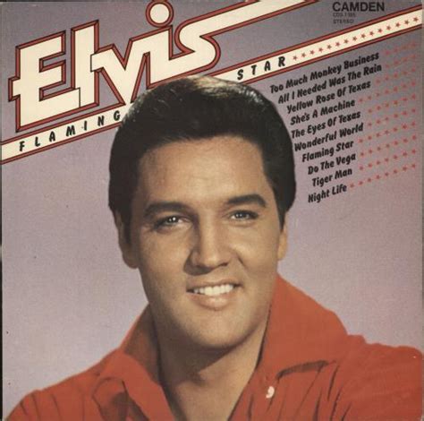Elvis Presley Flaming Star Uk Vinyl Lp Album Lp Record 273623
