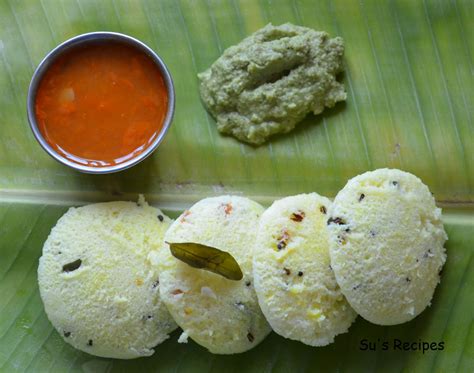 Sus Recipes Kanchipuram Idli