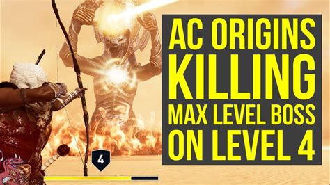 Assassin S Creed Origins Trial Of The Gods ON LEVEL 4 HOW TO DO IT