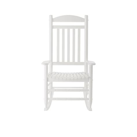Shop with afterpay on eligible items. Glossy White Wood Outdoor Rocking Chair-IT-130828W - The ...