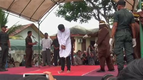 ‘medieval Torture 2 Men In Indonesia Caned More Than 80 Times For Gay