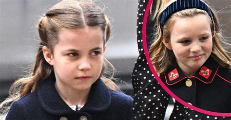 Prince Philip Memorial Princess Charlotte Cute Moment With Mia Tindall